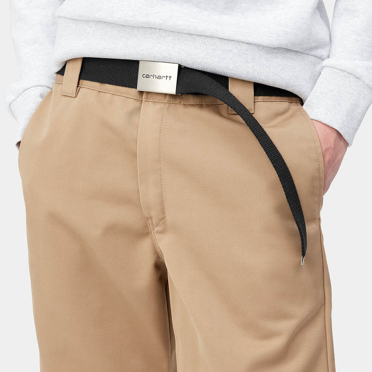 Ремень Carhartt WIP Clip Belt Chrome