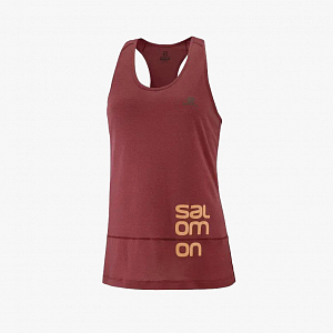 Майка SALOMON Cross Run Graphic Tank W 