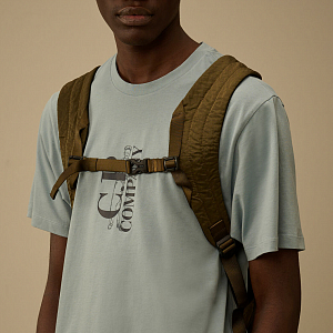 Рюкзак C.P. Company Nylon B Lens Detail Garment Dyed